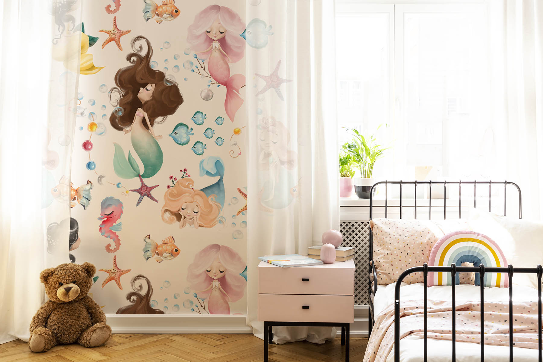 Gestalten Sie das perfekte Mädchenzimmer mit charmanten Fototapeten